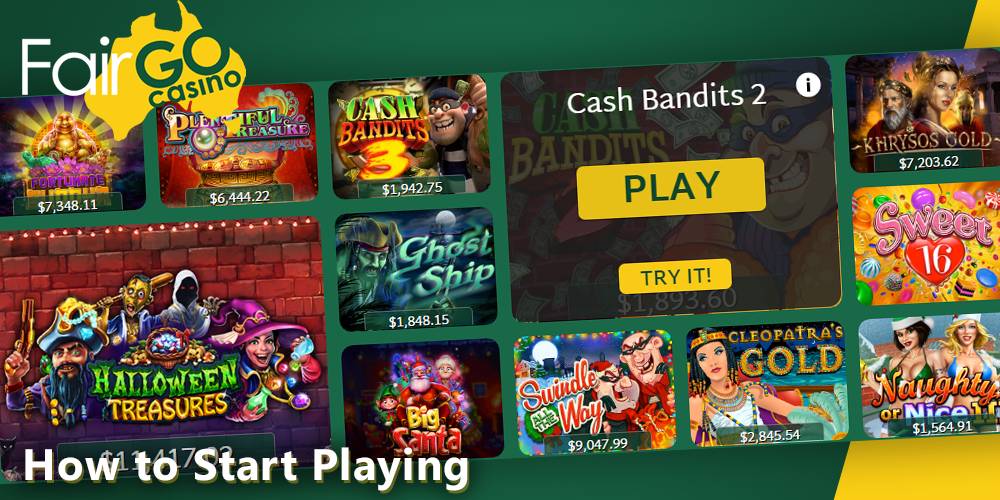 How to Start Playing at FairGo Casino