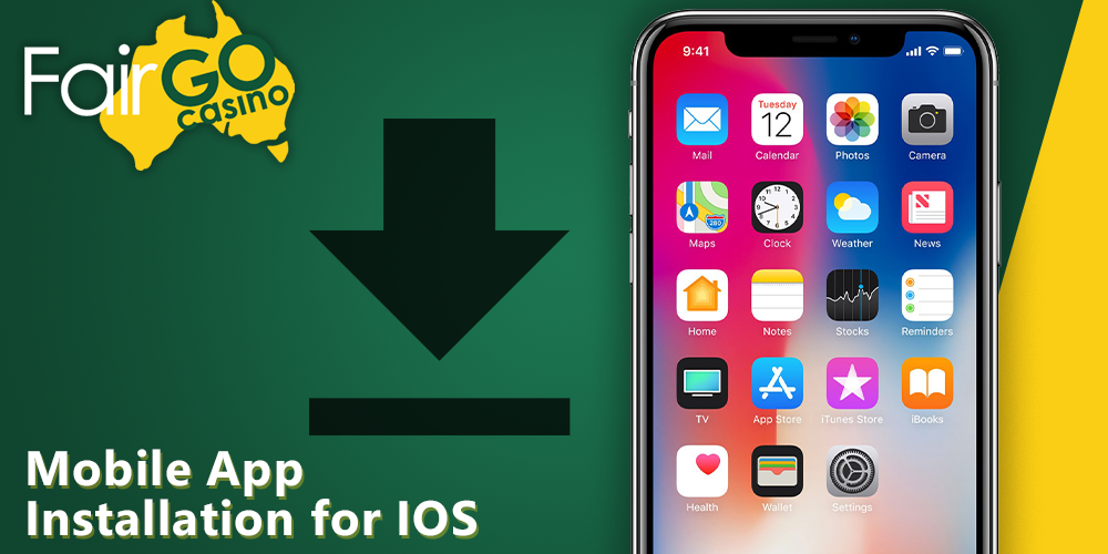 Install Fair Go app on iOS
